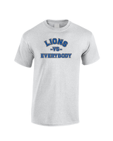 Goddard HS Football School Vs Everybody - Cotton T-Shirt