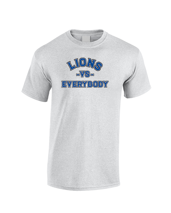 Goddard HS Football School Vs Everybody - Cotton T-Shirt