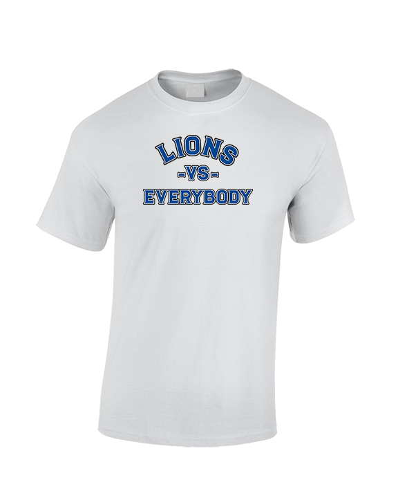 Goddard HS Football School Vs Everybody - Cotton T-Shirt