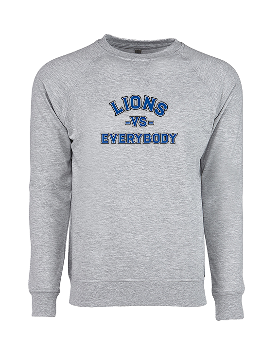 Goddard HS Football School Vs Everybody - Crewneck Sweatshirt
