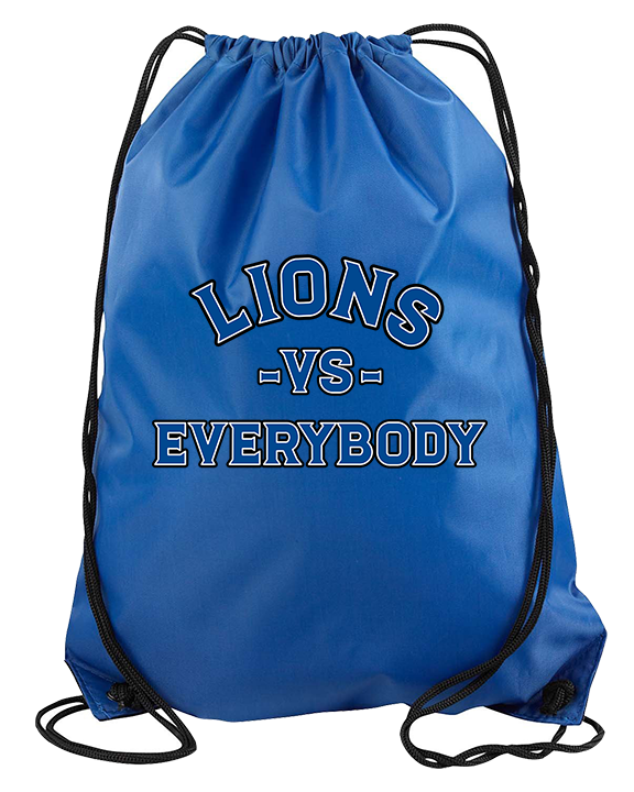 Goddard HS Football School Vs Everybody - Drawstring Bag