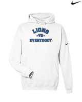 Goddard HS Football School Vs Everybody - Nike Club Fleece Hoodie