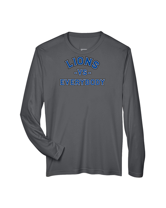 Goddard HS Football School Vs Everybody - Performance Longsleeve