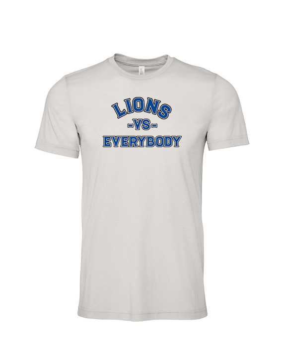 Goddard HS Football School Vs Everybody - Tri-Blend Shirt