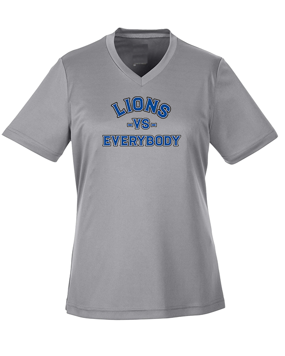 Goddard HS Football School Vs Everybody - Womens Performance Shirt