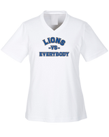 Goddard HS Football School Vs Everybody - Womens Performance Shirt