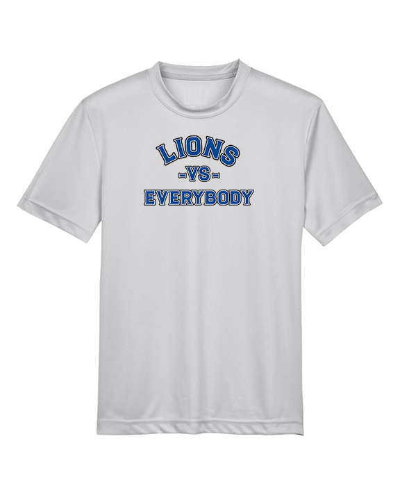 Goddard HS Football School Vs Everybody - Youth Performance Shirt