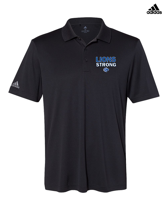 Goddard HS Football Strong - Mens Adidas Polo