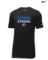 Goddard HS Football Strong - Mens Nike Cotton Poly Tee