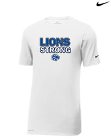 Goddard HS Football Strong - Mens Nike Cotton Poly Tee