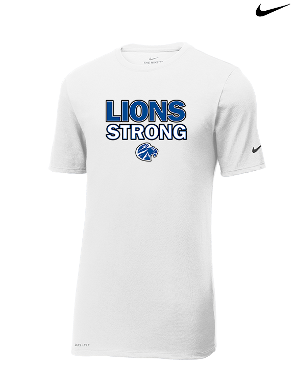 Goddard HS Football Strong - Mens Nike Cotton Poly Tee