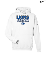 Goddard HS Football Strong - Nike Club Fleece Hoodie