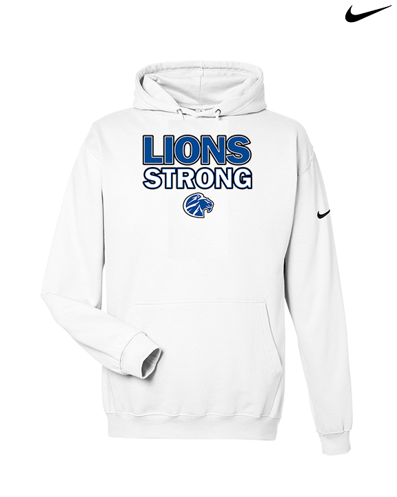 Goddard HS Football Strong - Nike Club Fleece Hoodie
