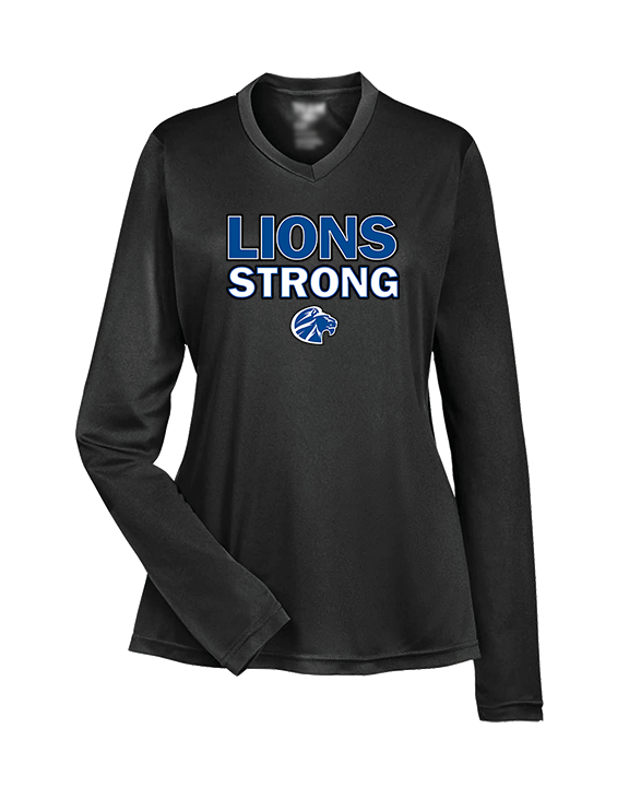Goddard HS Football Strong - Womens Performance Longsleeve