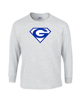 Goddard HS Powerlifting Front Logo - Cotton Longsleeve