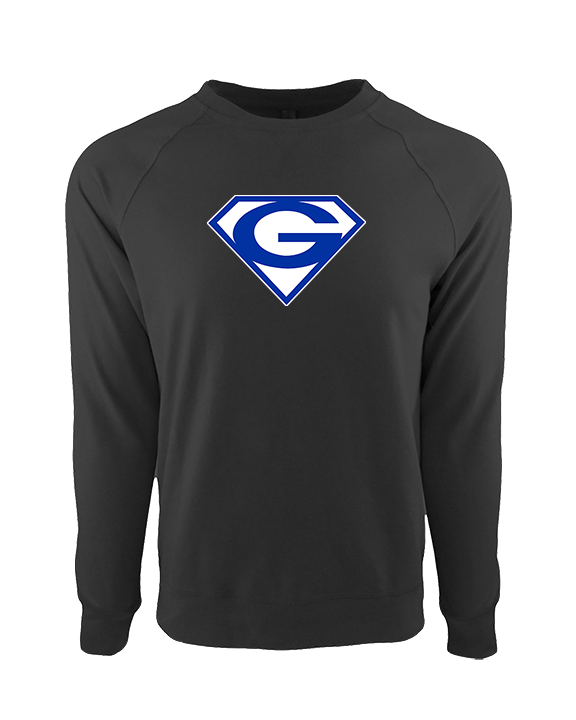 Goddard HS Powerlifting Front Logo - Crewneck Sweatshirt