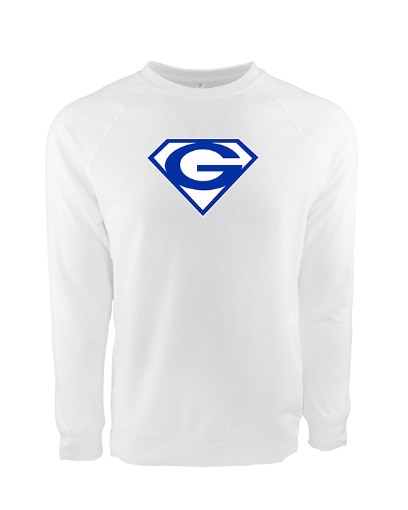 Goddard HS Powerlifting Front Logo - Crewneck Sweatshirt