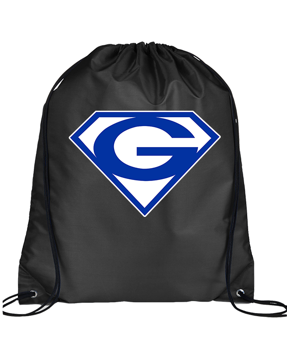 Goddard HS Powerlifting Front Logo - Drawstring Bag