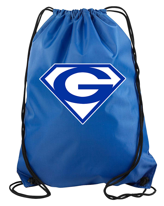 Goddard HS Powerlifting Front Logo - Drawstring Bag