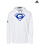 Goddard HS Powerlifting Front Logo - Mens Adidas Hoodie