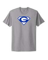 Goddard HS Powerlifting Front Logo - Mens Select Cotton T-Shirt
