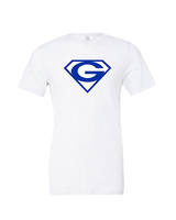 Goddard HS Powerlifting Front Logo - Tri-Blend Shirt