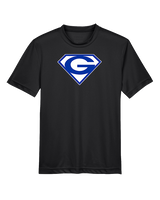 Goddard HS Powerlifting Front Logo - Youth Performance Shirt
