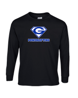 Goddard HS Powerlifting Logo 01 - Cotton Longsleeve