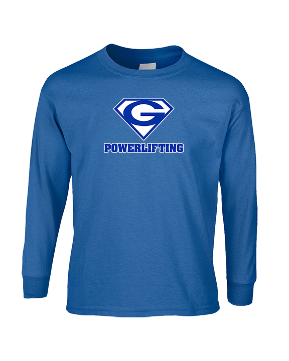 Goddard HS Powerlifting Logo 01 - Cotton Longsleeve