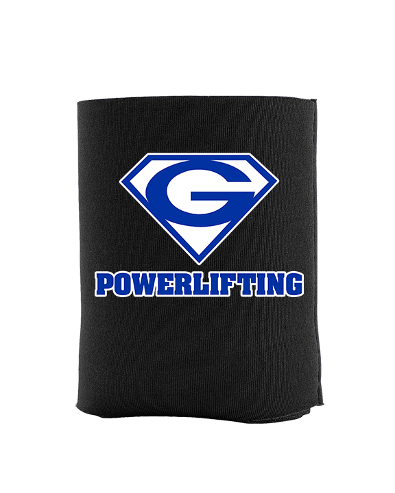Goddard HS Powerlifting Logo 01 - Koozie