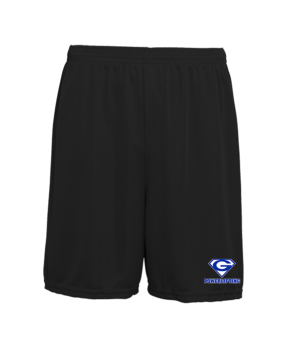 Goddard HS Powerlifting Logo 01 - Mens 7inch Training Shorts