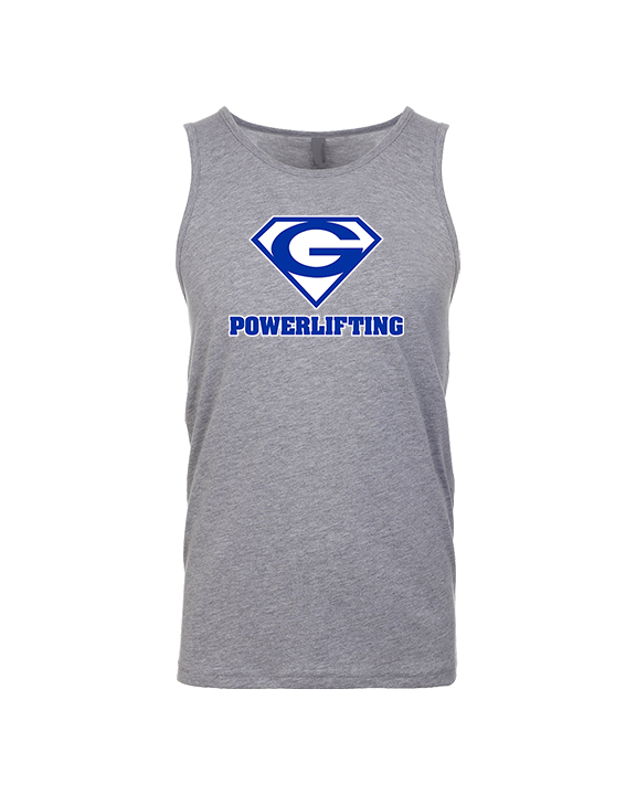 Goddard HS Powerlifting Logo 01 - Tank Top