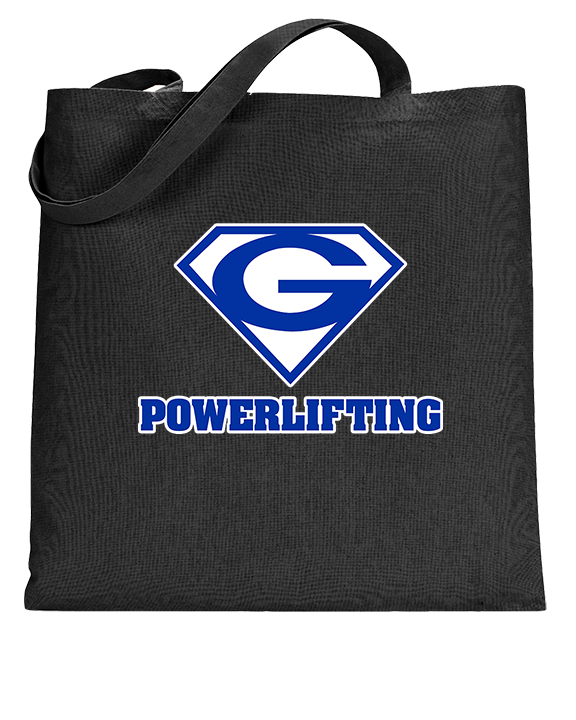 Goddard HS Powerlifting Logo 01 - Tote