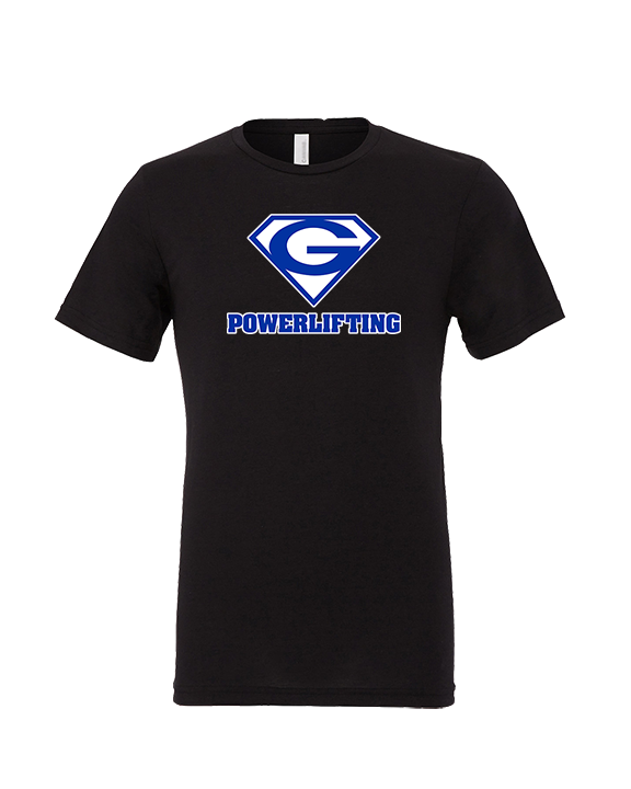 Goddard HS Powerlifting Logo 01 - Tri-Blend Shirt