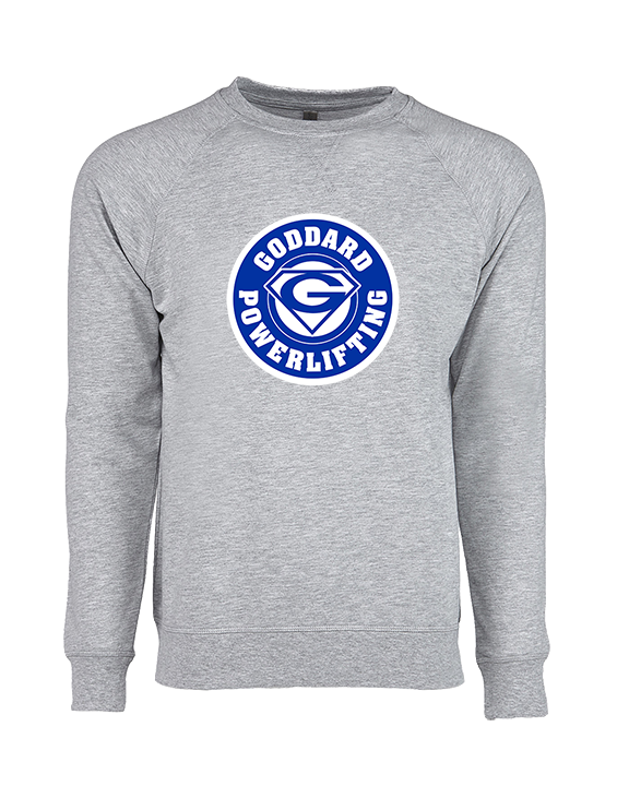 Goddard HS Powerlifting Logo 02 - Crewneck Sweatshirt