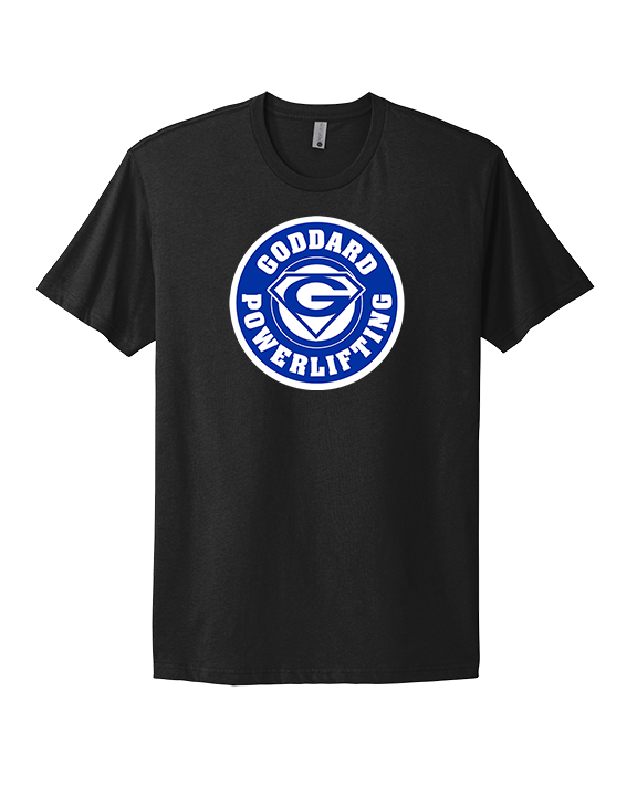 Goddard HS Powerlifting Logo 02 - Mens Select Cotton T-Shirt