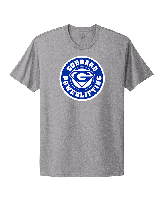 Goddard HS Powerlifting Logo 02 - Mens Select Cotton T-Shirt