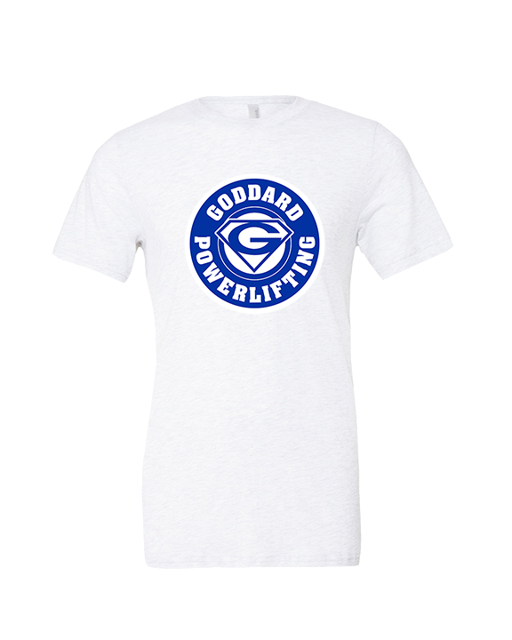 Goddard HS Powerlifting Logo 02 - Tri-Blend Shirt