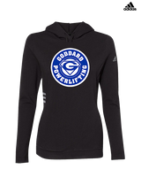 Goddard HS Powerlifting Logo 02 - Womens Adidas Hoodie
