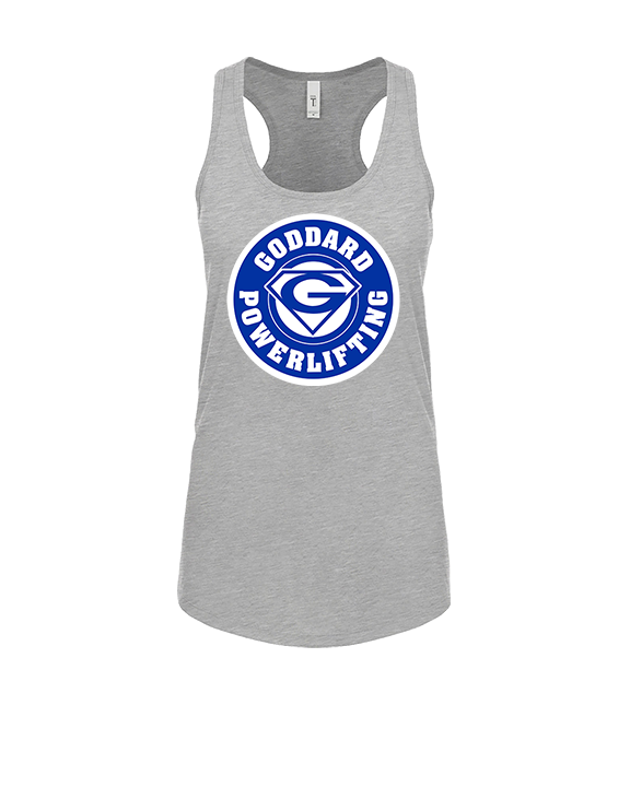 Goddard HS Powerlifting Logo 02 - Womens Tank Top