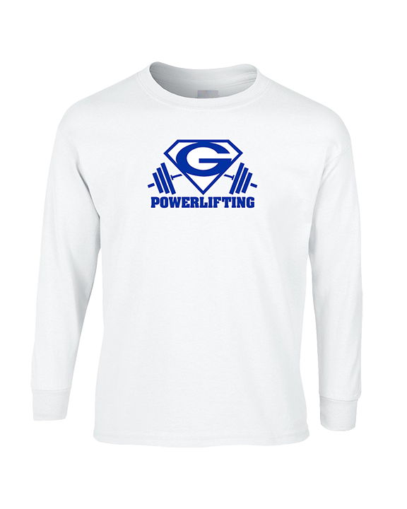 Goddard HS Powerlifting Logo 03 - Cotton Longsleeve