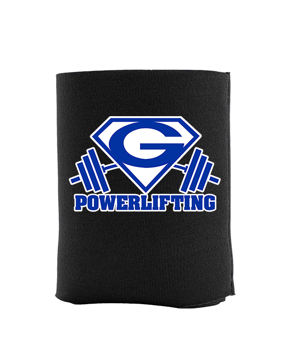 Goddard HS Powerlifting Logo 03 - Koozie
