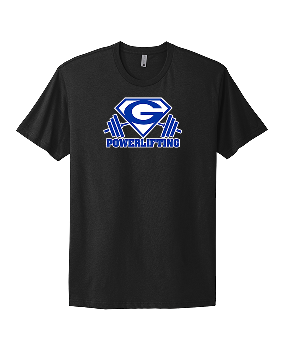 Goddard HS Powerlifting Logo 03 - Mens Select Cotton T-Shirt