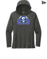 Goddard HS Powerlifting Logo 03 - New Era Tri-Blend Hoodie