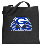 Goddard HS Powerlifting Logo 03 - Tote