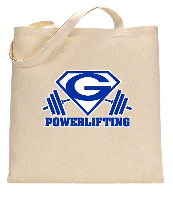 Goddard HS Powerlifting Logo 03 - Tote