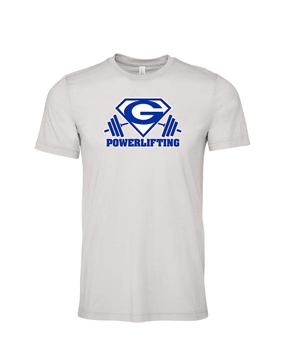 Goddard HS Powerlifting Logo 03 - Tri-Blend Shirt