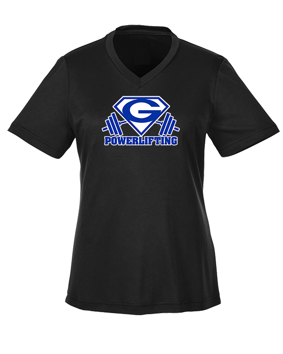 Goddard HS Powerlifting Logo 03 - Womens Performance Shirt