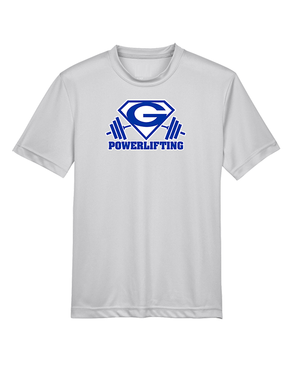 Goddard HS Powerlifting Logo 03 - Youth Performance Shirt