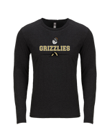 Godinez Fundamental HS Boys Volleyball Half Vball - Tri-Blend Long Sleeve